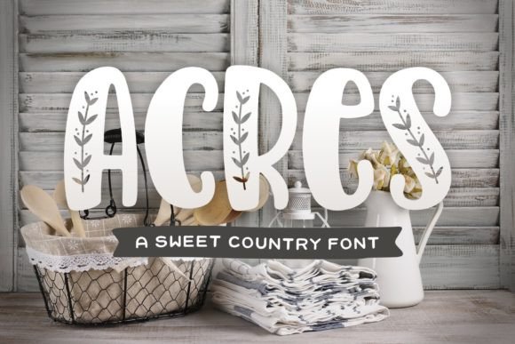 Acres Font: Bold Display Typography for Digital Campaigns