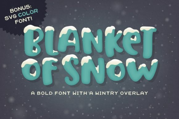 Blanket of Snow Font: A Designer’s Branding Test