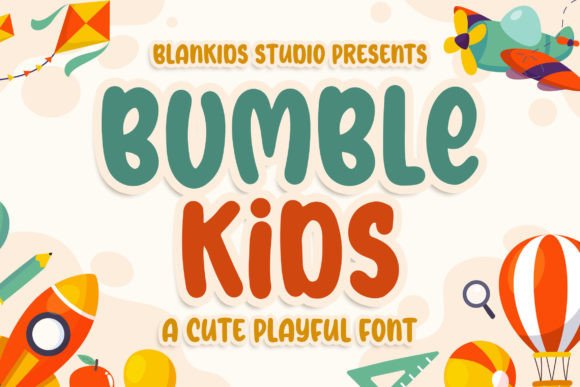 Bumble Kids: A Playful Display Font That Brings Brand Identities to Life