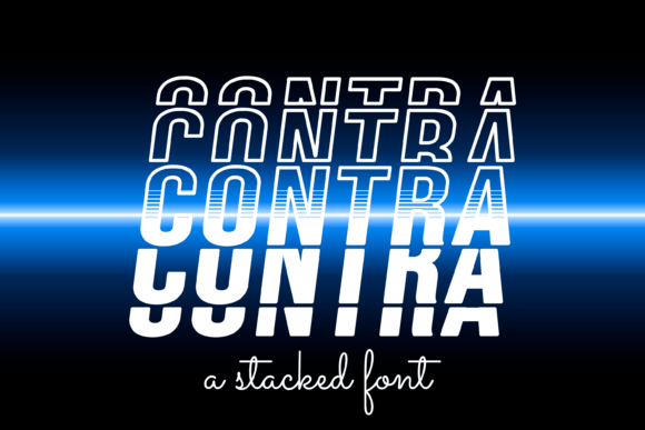 Contra: A Bold Display Font for Modern Web Design and Digital Branding