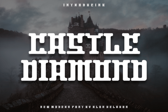 Crafting a Modern Brand with Castle Diamond Font