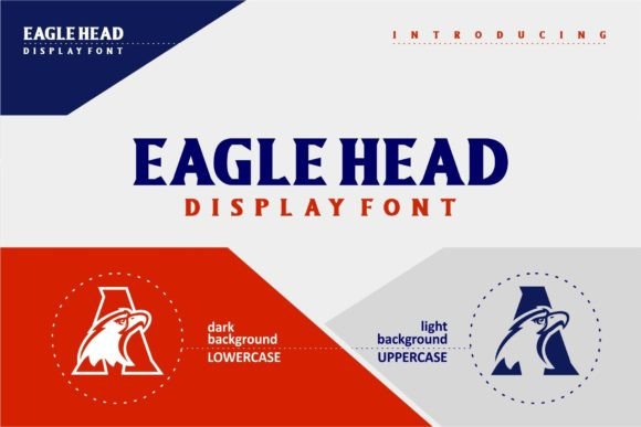 Eagle Head Font: A Playful Display Typeface for Branding