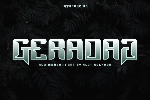 Geradag: A Modern Display Font That Elevates Your Brand