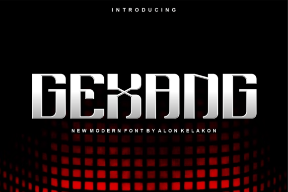 Gexang: A Modern Display Font That Elevates Editorial Design