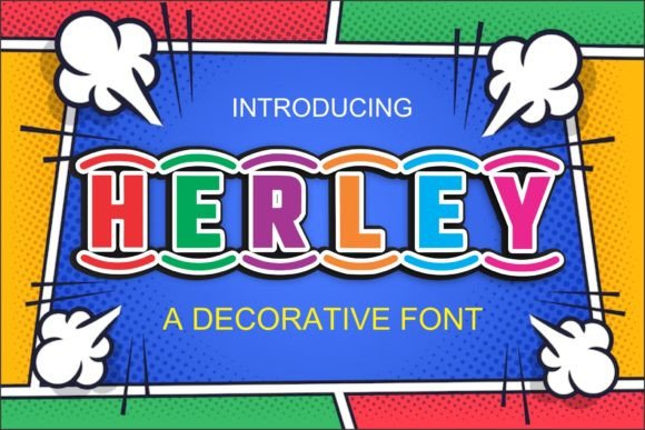 Herley: A Fun & Friendly Display Font for Handmade Labels, Invitations & More