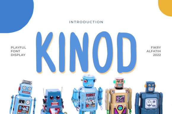 Kinod: A Playful Display Font for Scroll-Stopping Digital Campaigns