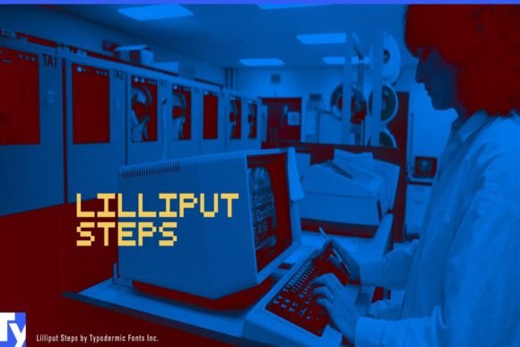 Lilliput Steps Font: Pixel Art for Digital Marketing