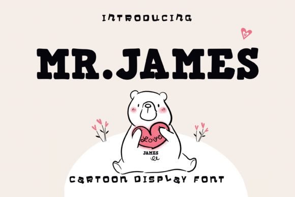 Mr.james: A Display Font That Brings Personality to Campaign Visuals