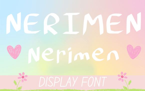 Nerimen: A Designer’s Take on This Display Font