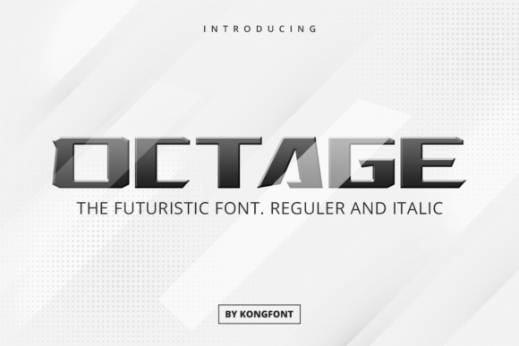 Octage Font: A Futuristic Typeface for Modern Branding