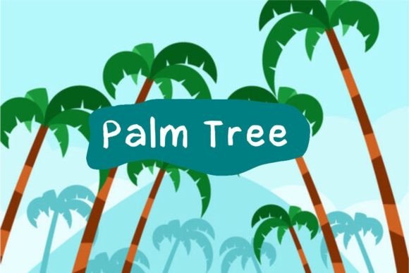 Palm Tree Font: Elevating Tropical Vibes in Digital Marketing