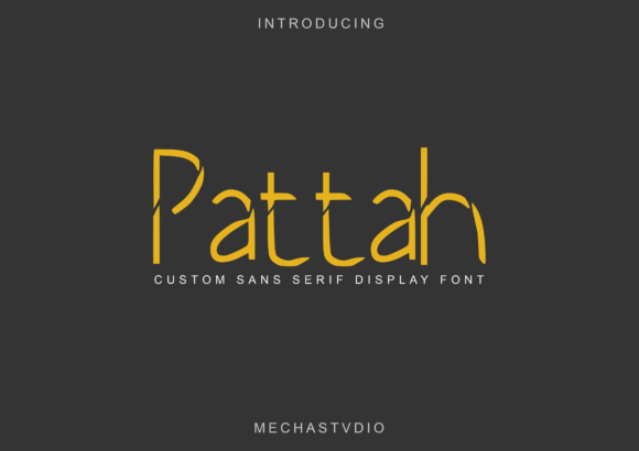 Pattah Font Review: A Unique Display Typeface for Web