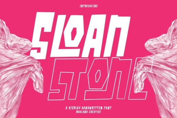 Sloanstone Font: A Modern Display Typeface for Branding