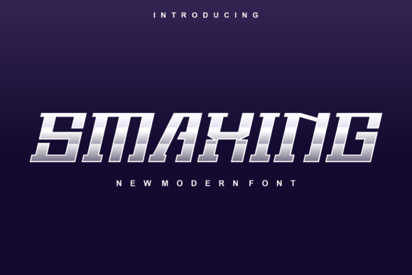 Smaxing Font: Bold Display Type for Handmade Labels