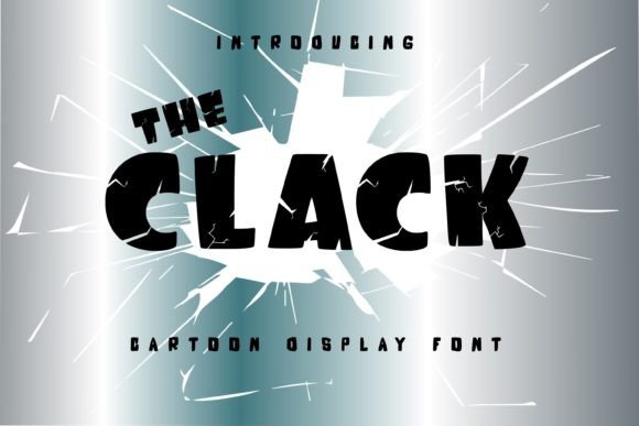 The Clack Font: A Playful Display Typeface for Branding